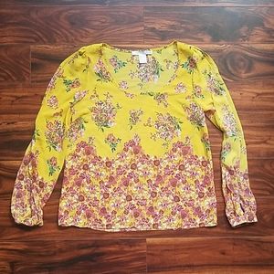 Forever 21 floral top